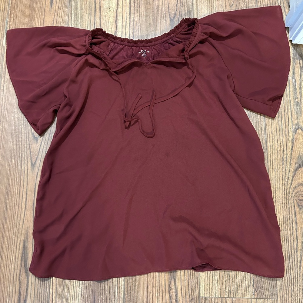 LOFT blouse size small